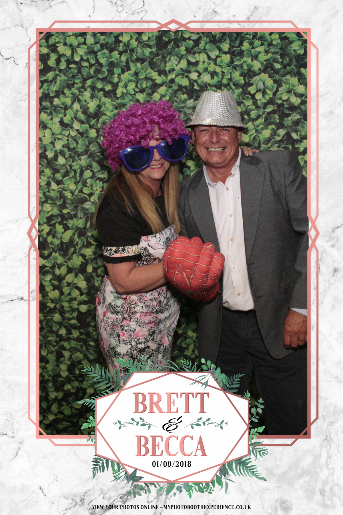 Brett & Becca's Wedding | View more photos from the event at gallery.myphotoboothexperience.co.uk/u/MyPhotoBoothExperienceLtd/Brett-Beccas-Wedding